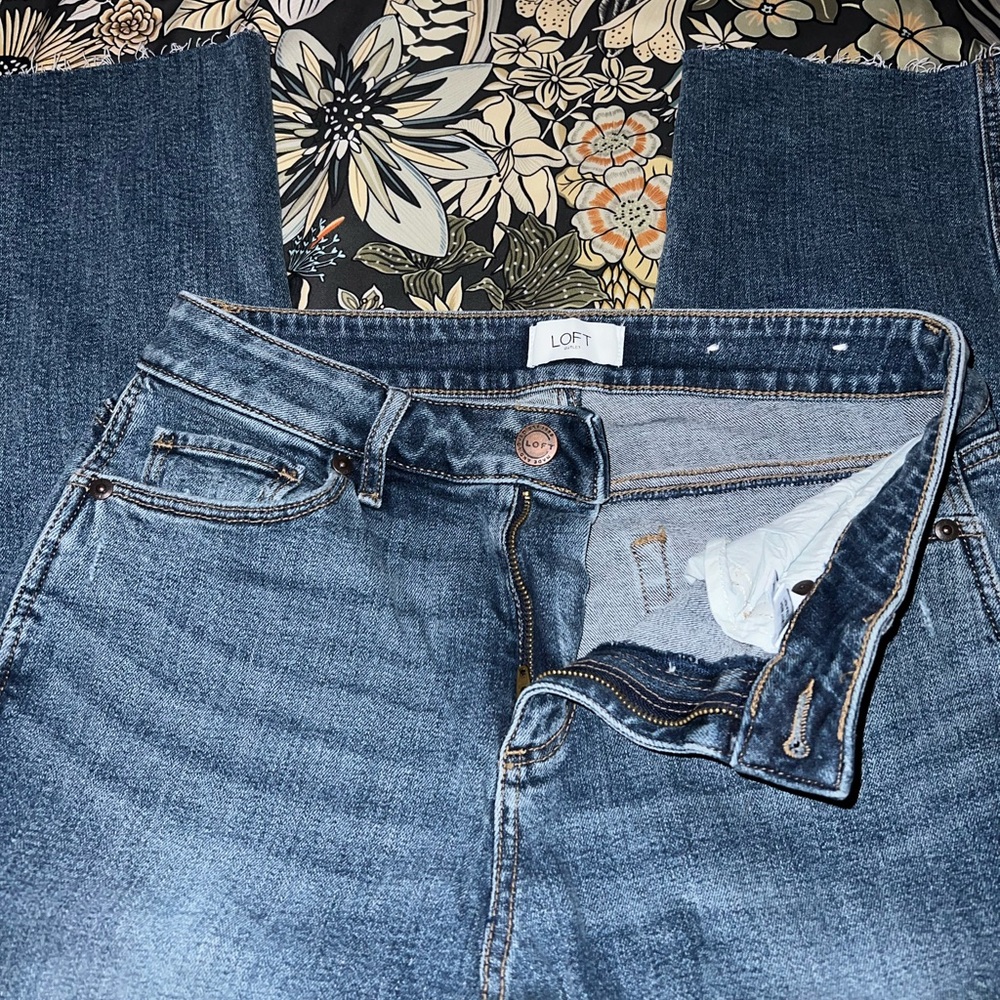 LOFT Classic Blue Jeans